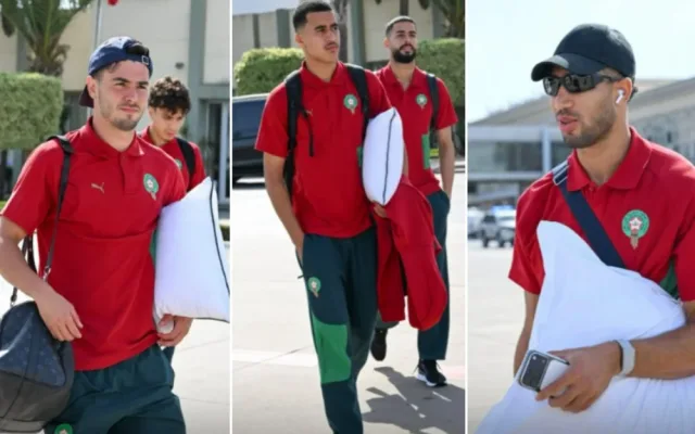 Joueurs de la sélection marocaine de football