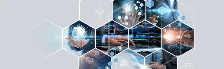 Illustration d’un professionnel utilisant des outils numériques