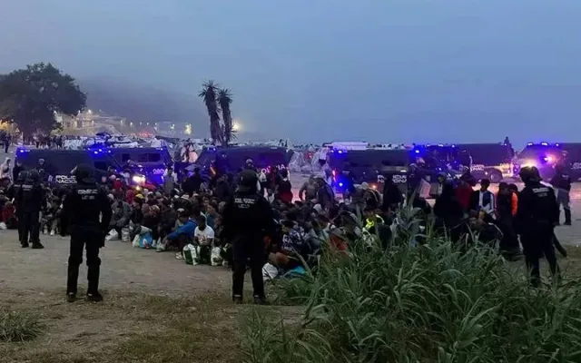 Sebta démantèlement camp El