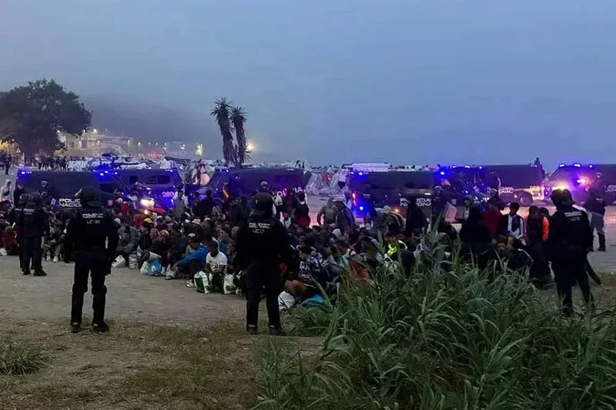 Sebta démantèlement camp El